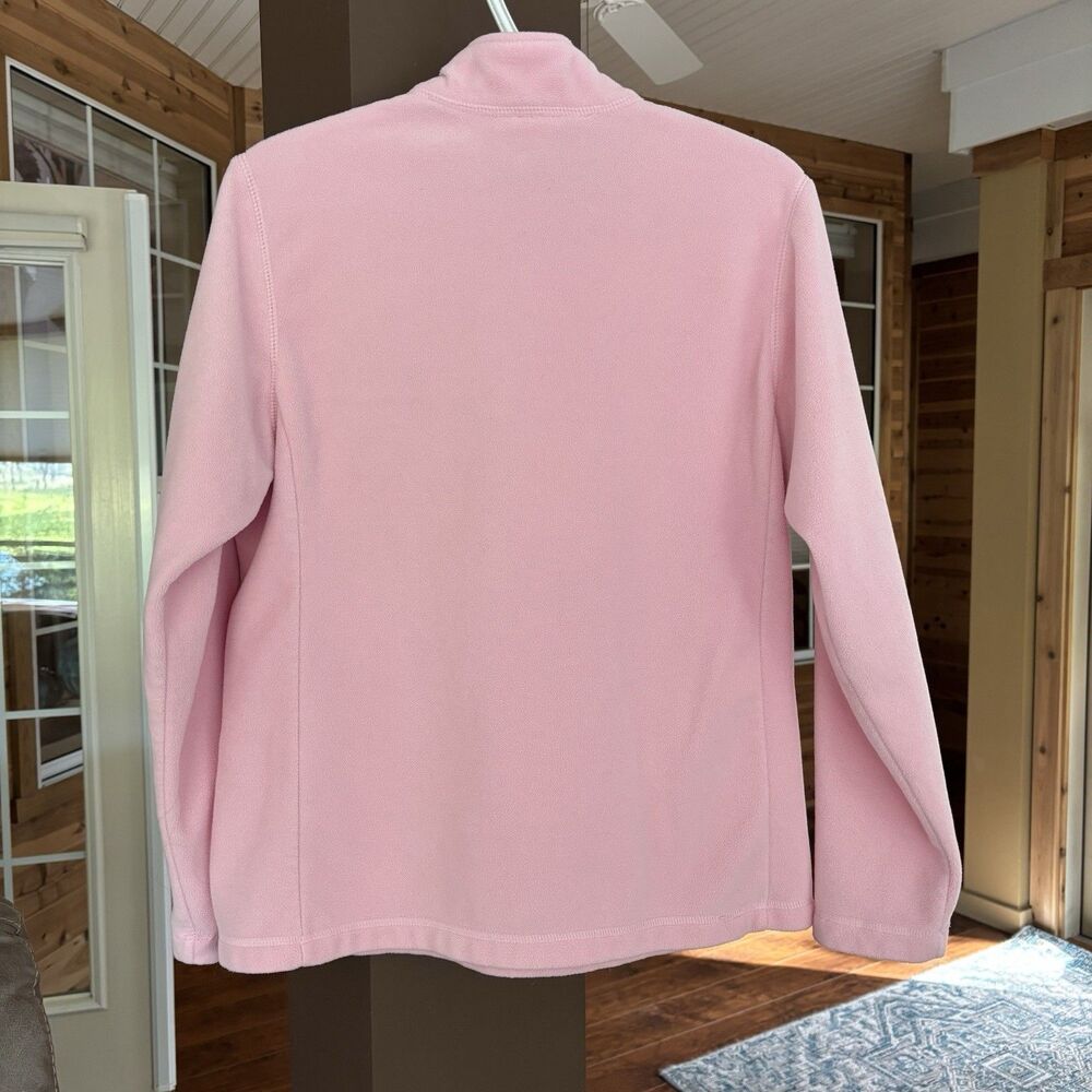 Disney's Wilderness Lodge Women M Quarter Zip Fleece Pink Mickey - Picture 4 of 4